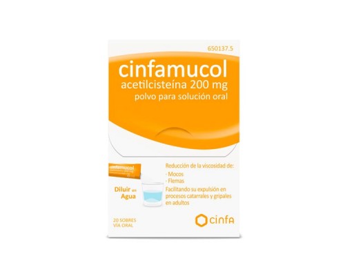 CINFAMUCOL ACETILCISTEINA...