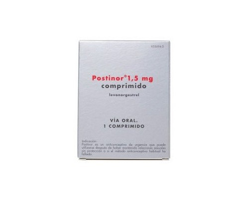 Postinor 1.5 Mg 1 Comprimido