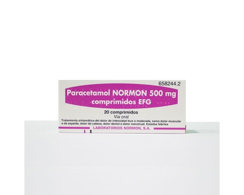 Paracetamol Normon Efg 500...