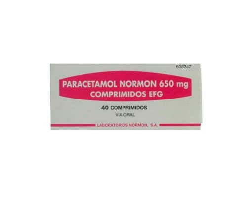 Paracetamol Normon Efg 650...