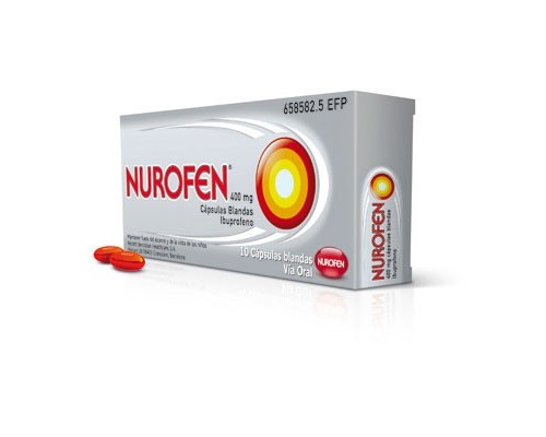 NUROFEN 400 MG 10 CAPSULAS...
