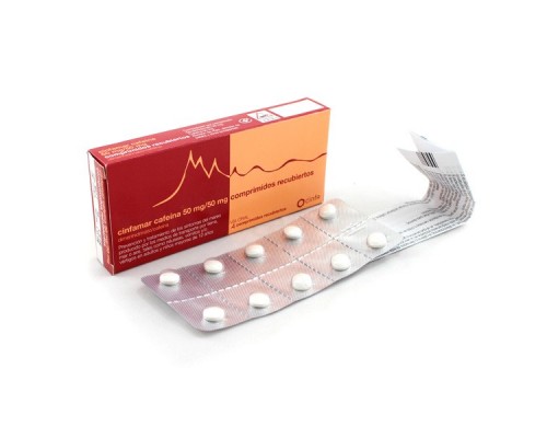 CINFAMAR CAFEINA 50/50 MG 4...