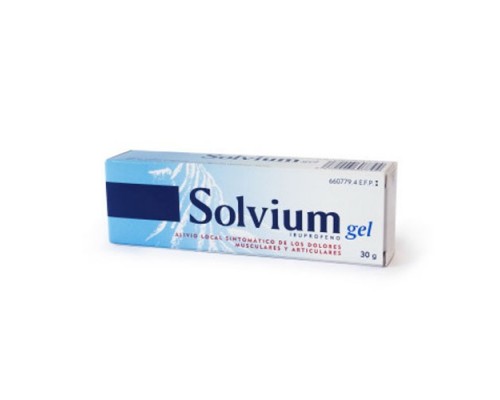 SOLVIUM 50 MG/G GEL TOPICO...