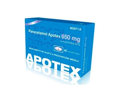 Paracetamol Apotex Efg 650...