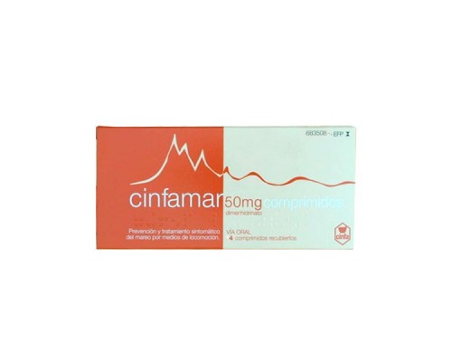 CINFAMAR 50 MG 4...