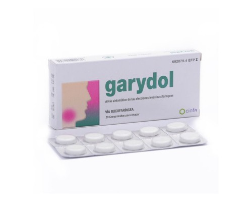 GARYDOL 20 COMPRIMIDOS PARA...