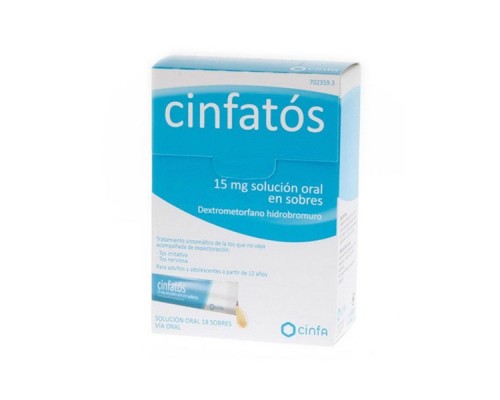 Cinfatos 15 Mg 18 Sobres...