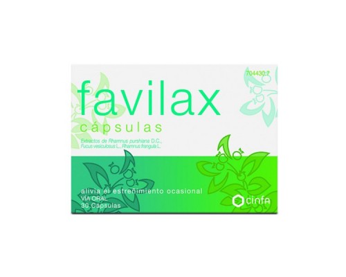 Favilax 30 Capsulas