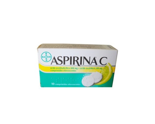 ASPIRINA C 400/240 MG 10...