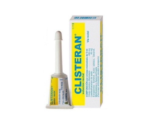 CLISTERAN SOLUCION RECTAL 1...