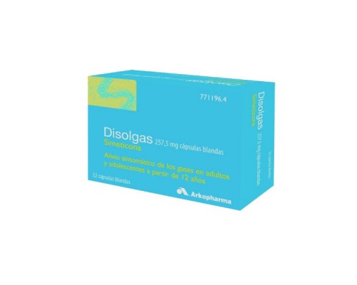 DISOLGAS 257,5MG, 30...