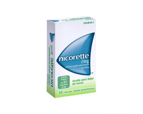 NICORETTE 2 MG 30 CHICLES