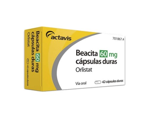 BEACITA 60MG, 42 CAPSULAS...